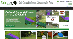 Desktop Screenshot of fairwayproductsonline.co.uk